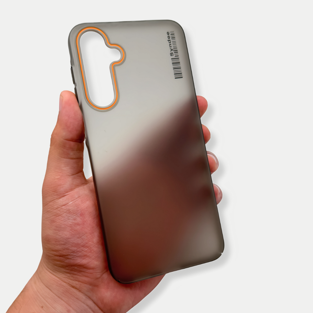 Чехол для смартфона SAMSUNG GALAXY A16, чёрный матовый, пластиковый, не желтеет