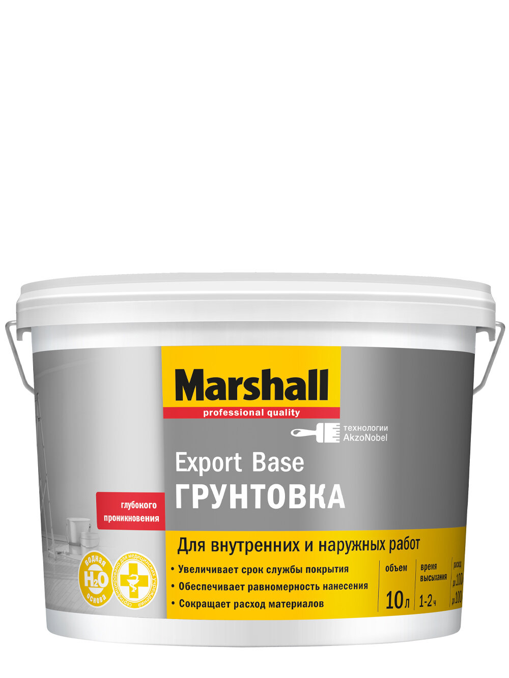 Грунт универсальный акриловый Marshall Export Base 10 л
