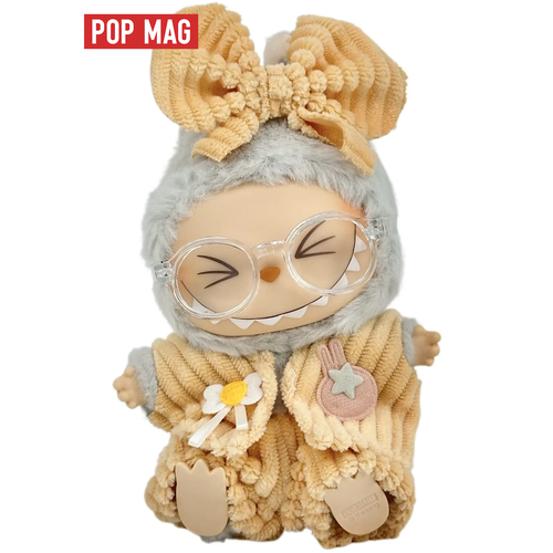 фото Labubu pop монстры в одежде лабубу оригинал, have a seat secret box, подвес на сумку 15 см pop mart