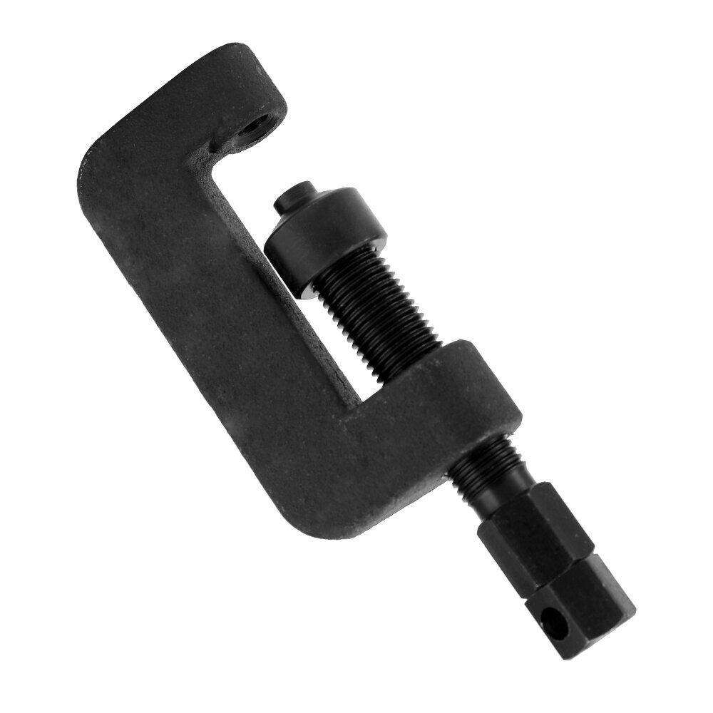 Инструмент для цепи мотоцикла Chain Breaker Splitter Link Riveter Универсальный для велосипедов Набор с кейсом, Пины: 2.2mm, 2.9mm, 3.8mm, Проводник для пина: 2.2 верхний/2.2mm нижний rivelерный пин, Напильник: 3mm, 6mm, Цвет кейса: красный, Размер