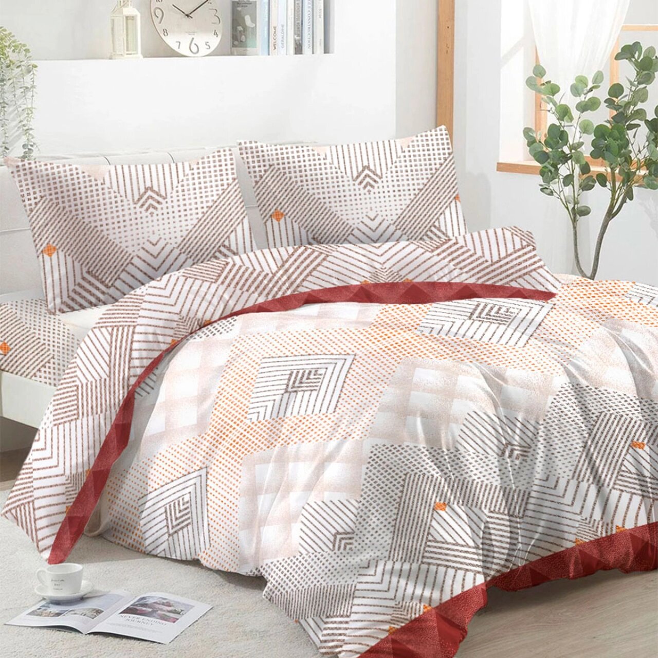 Комплект постельного белья Спал Спалыч Лосанго  1 5 сп  нав  70х70 см  бязь