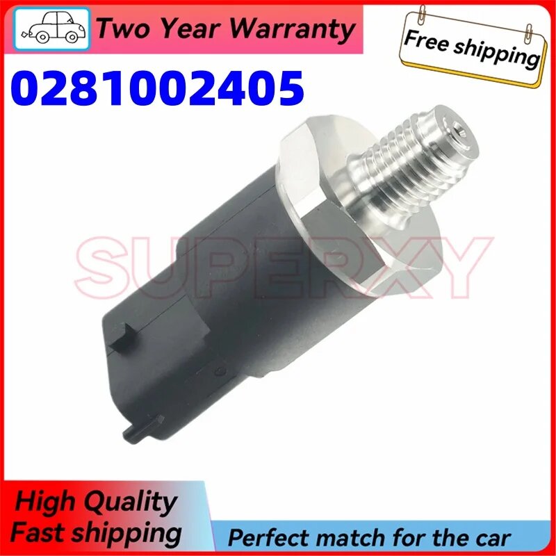 0281002405 Новый датчик давления в топливной рампе для KIA Sorento Sportage HYUNDAI Santa Fe Tucson 2,0 2,5 CRDi 2001-2017