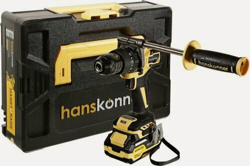 Изображение товара Шуруповерт аккумуляторный Hanskonner 1BatterySystem HCD20165PRO