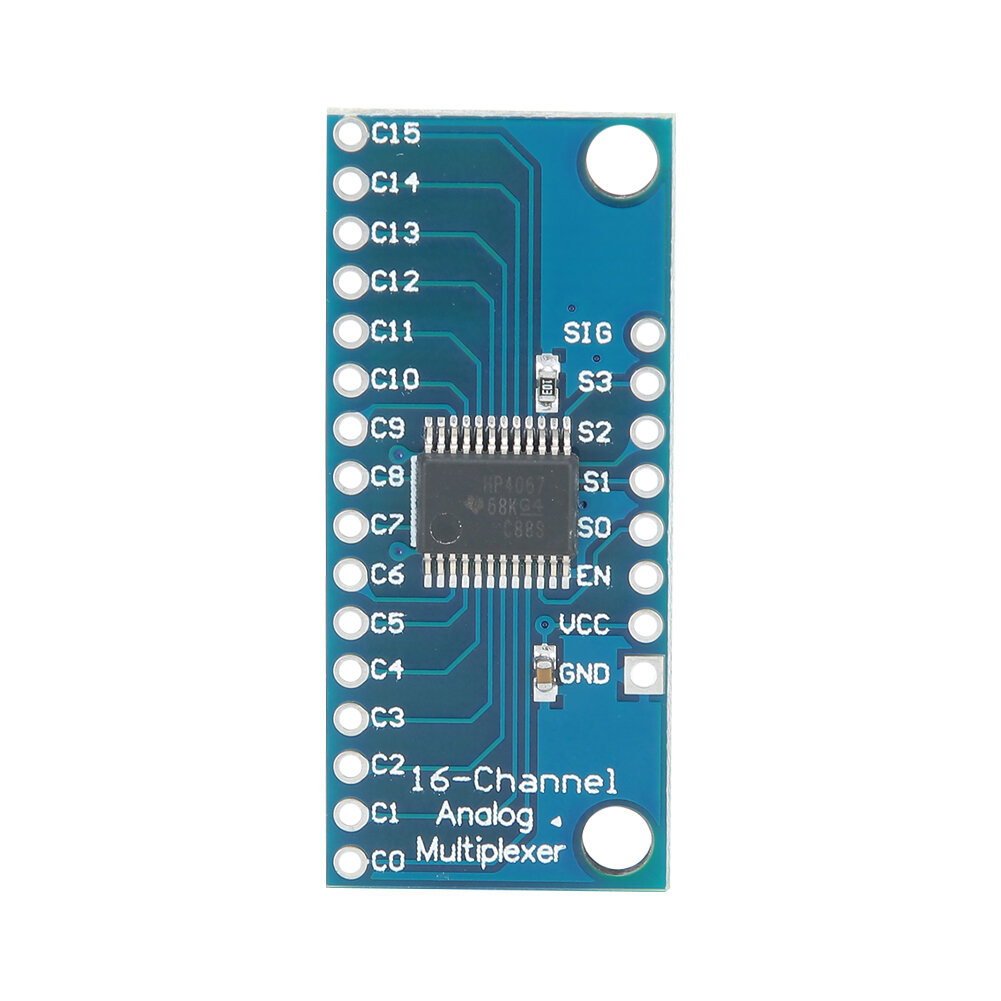 10 шт. CD74HC4067 высокоскоростной 16-канальный аналоговый цифровой мультиплексор CMOS демультиплексор
