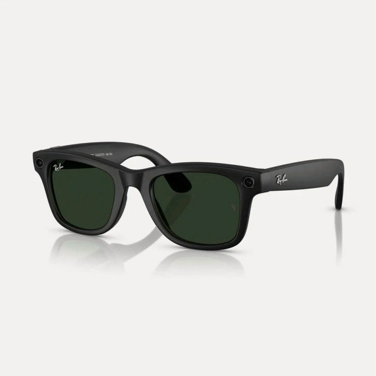 Умные очки Ray-Ban Met* Wayfarer, оправа "матовый черный", фотохромные линзы (графит), размер L
