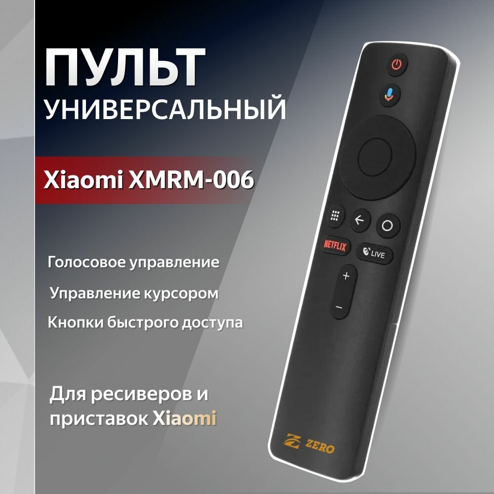 Голосовой пульт XMRM-006 для ресиверов и приставок XIAOMI