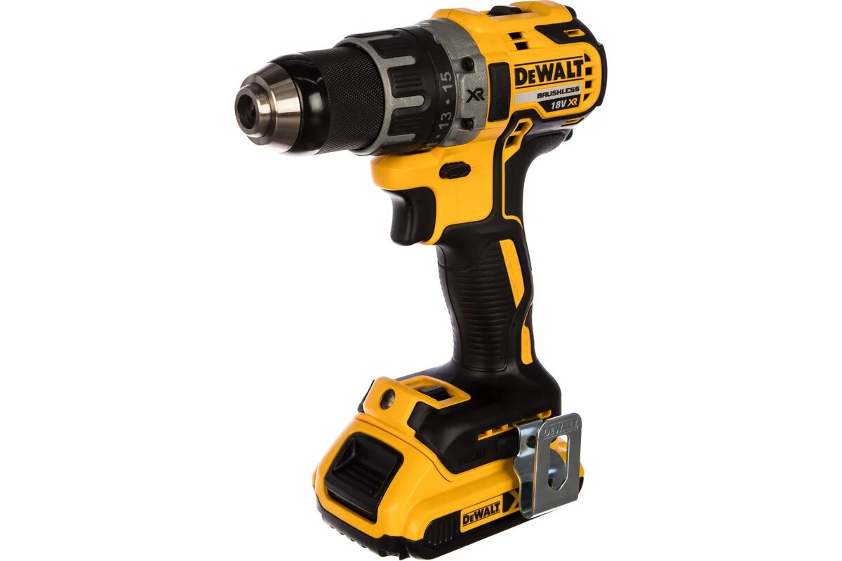 Аккумуляторная дрель-шуруповёрт DEWALT DCD791D2 18В 2 скорости 70 Нм 2 батареи в комплекте