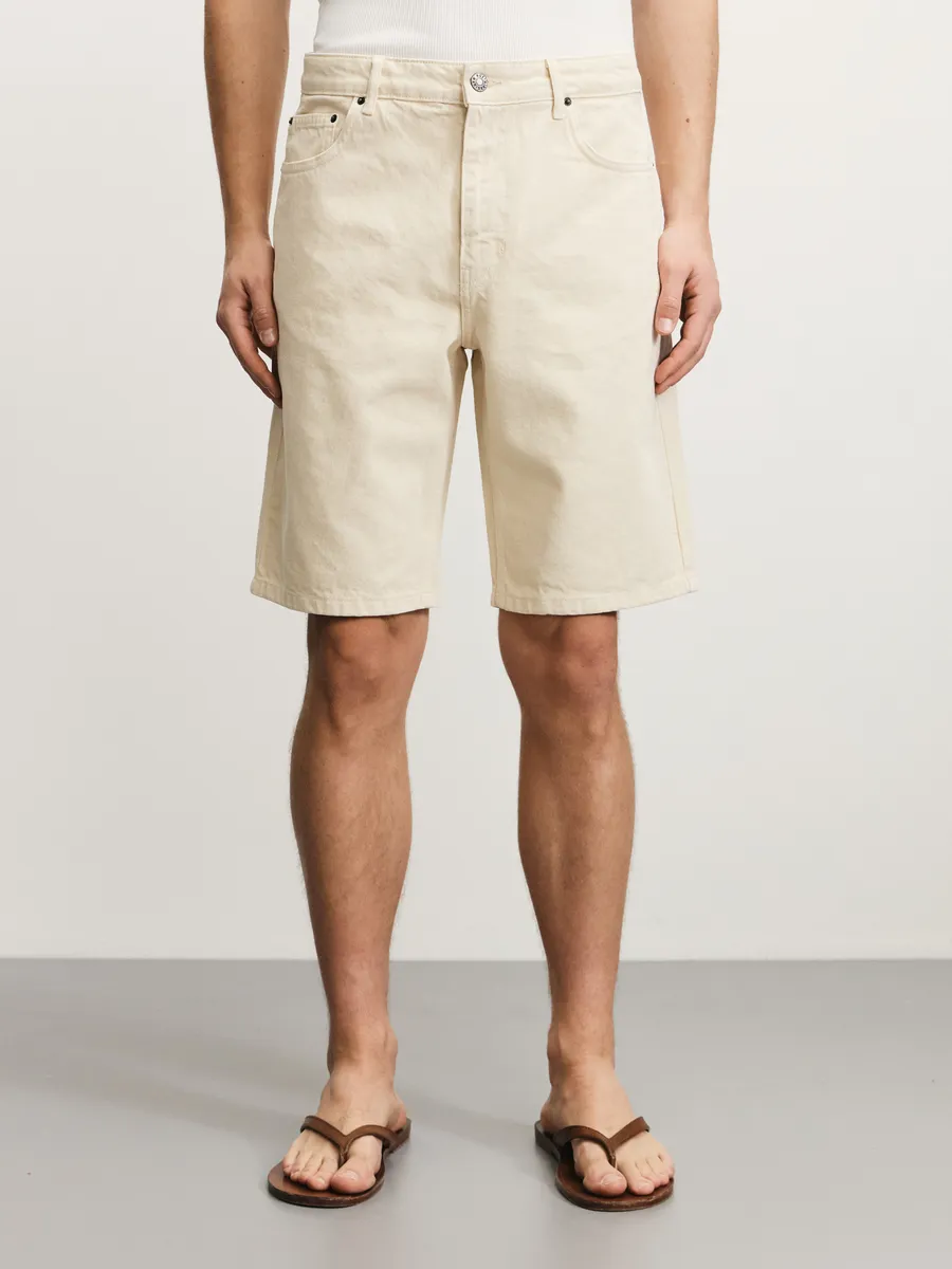 Шорты  1, размер 50, молочный — фото 1