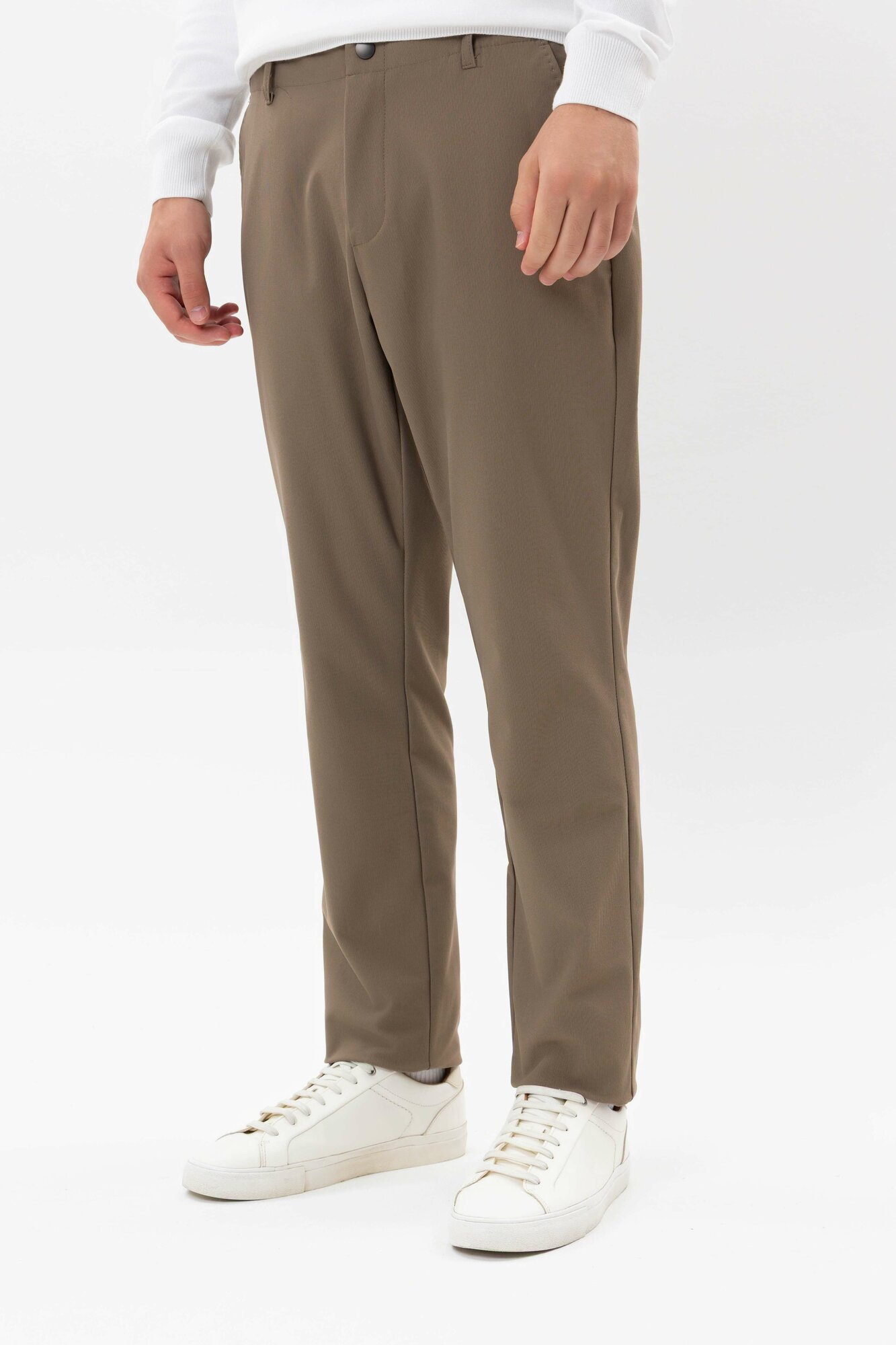 Брюки классические TERRA PRO, размер 31, beige