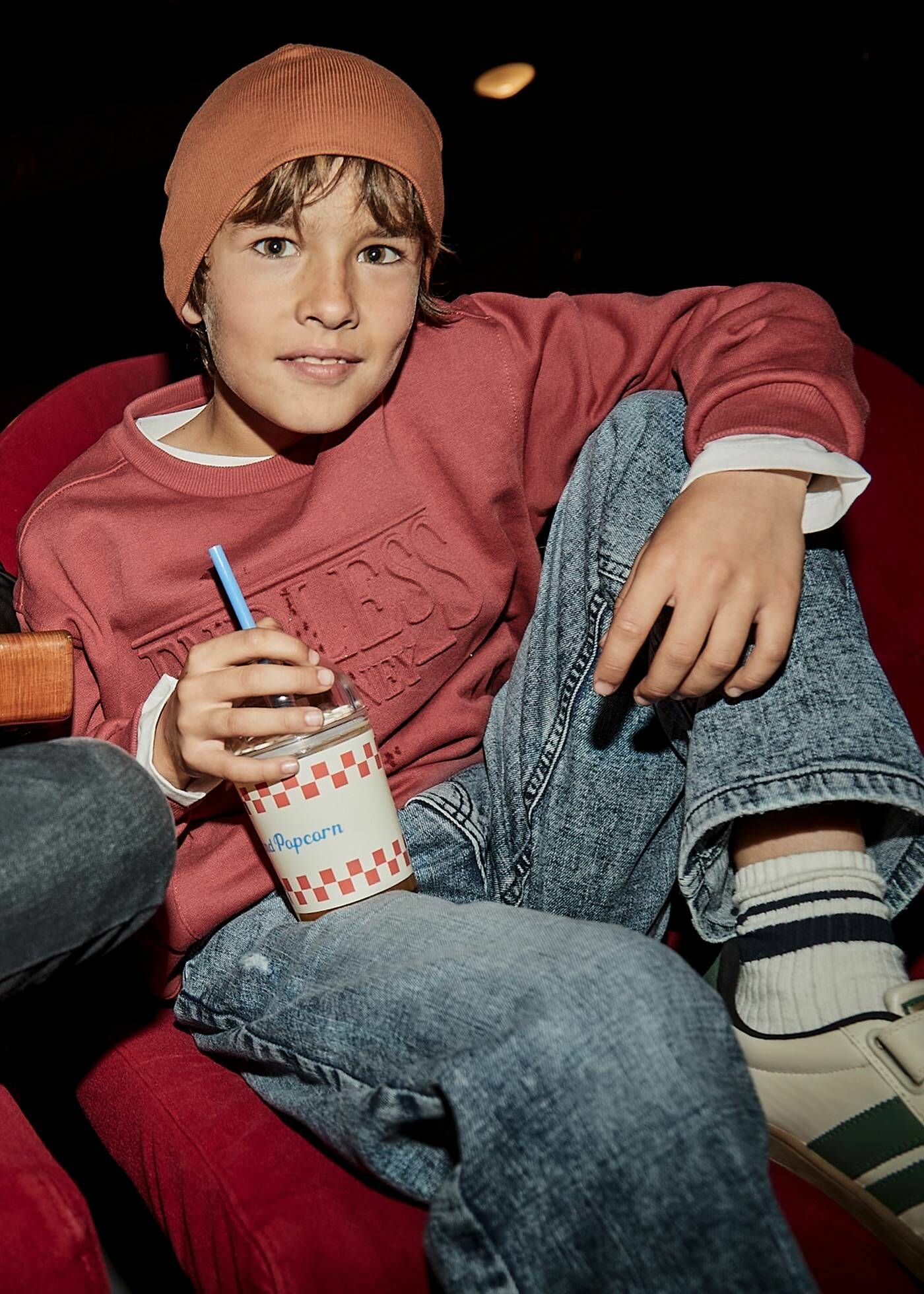 Джинсы Nukutavake, размер 152, темно-синий