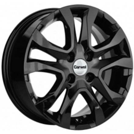 Колесный диск Carwel Тобол 6x15 4*100 ET40 DIA60.1 BL