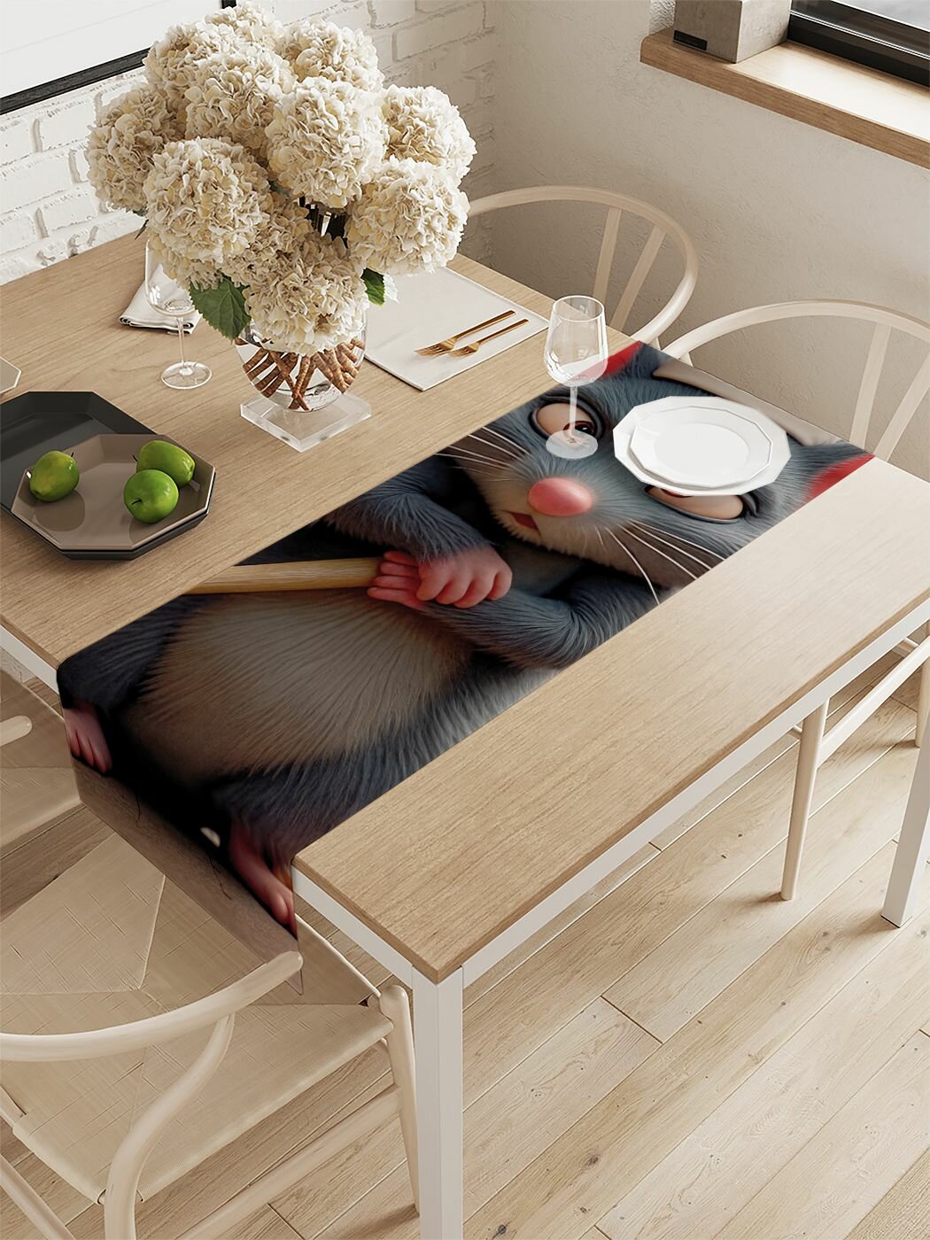 Дорожка водоотталкивающая на стол 