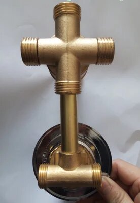 Смеситель для душа MTTUZK скрытого монтажа 2/3/4/5 выходов 4 ways screw thread