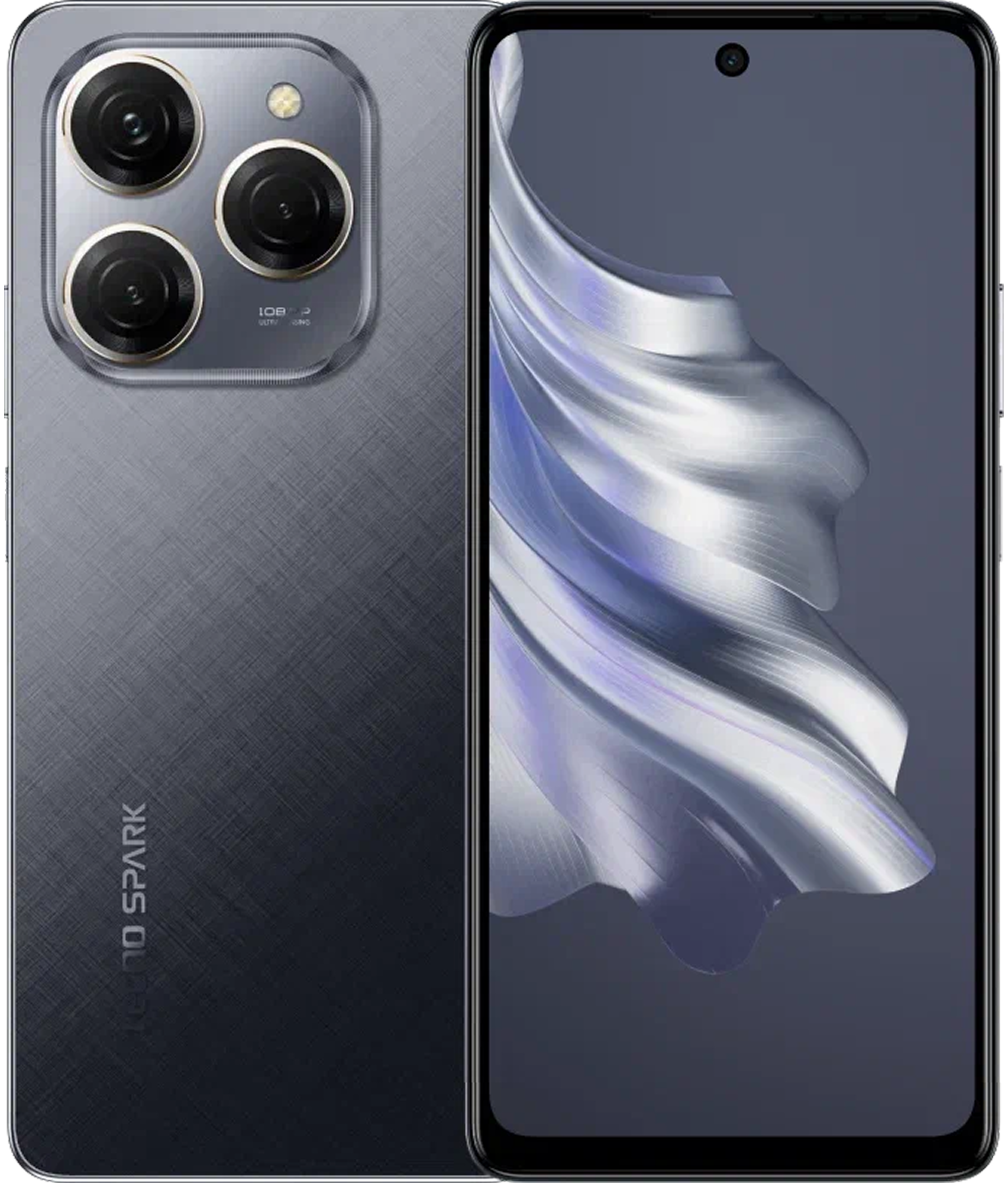 Смартфон TECNO Spark 20 Pro 8/256 ГБ Global, Dual nano SIM, Moonlit Black