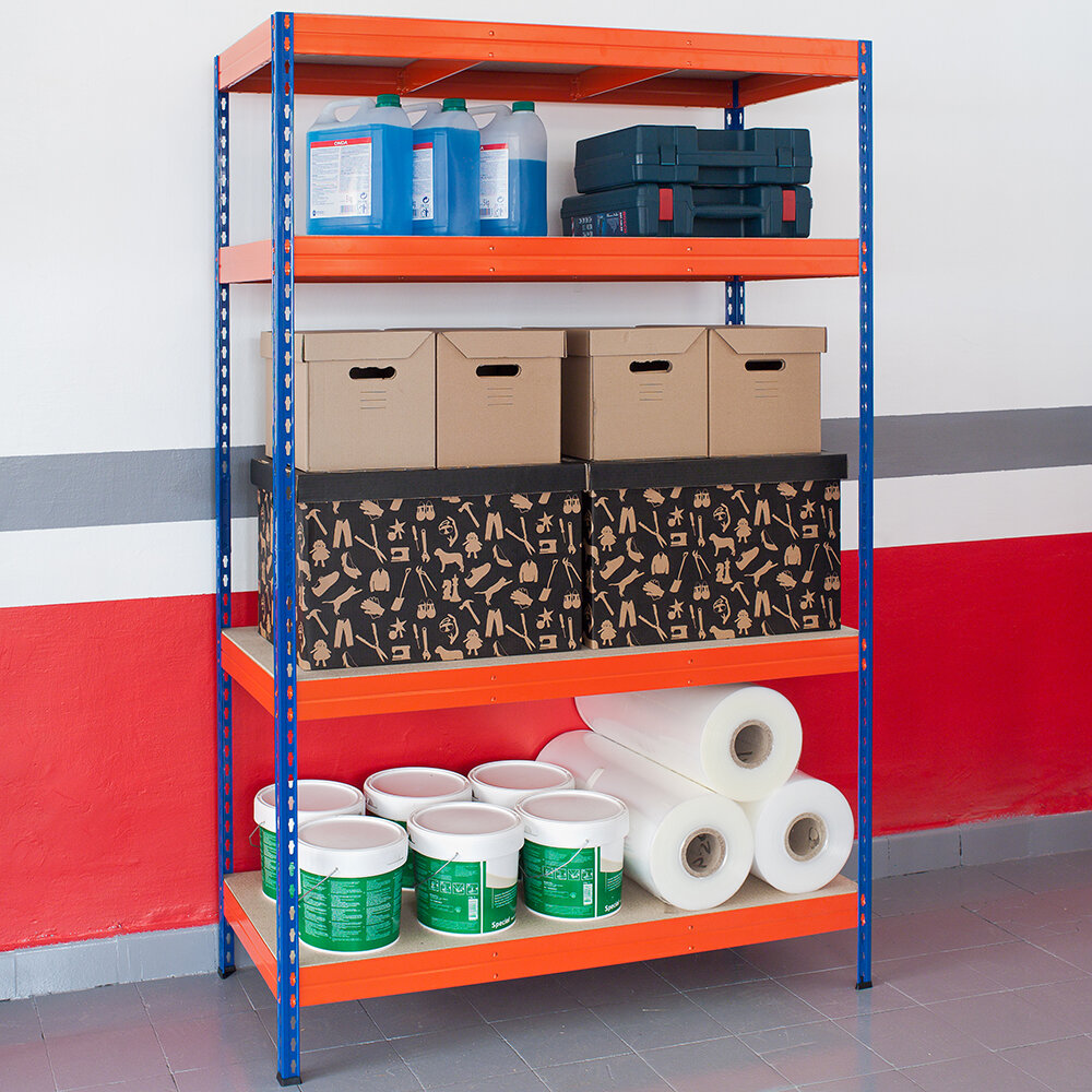 Стеллаж металлический AR Shelving Stabil 1920x1000x500 мм 5 полок