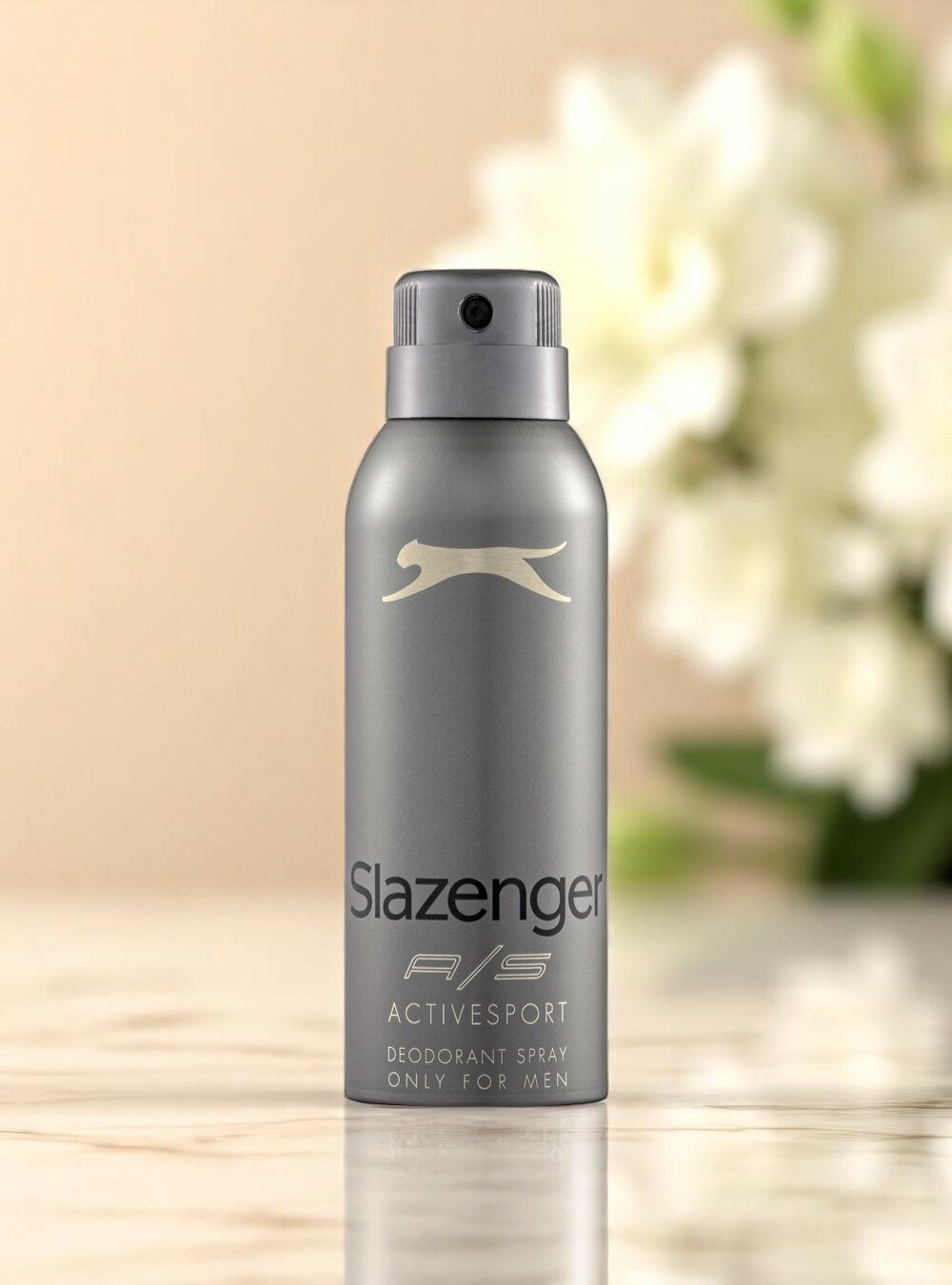 Дезодорант Slazenger "Active Sport Grey-gold", мужской, аэрозольный, парфюмированный, 150мл
