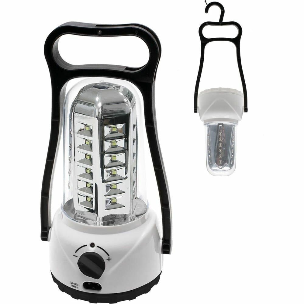 Фонарь аккумуляторный кемпинговый 6008LED 36LED 4В 2А. ч с диммером космос KOCAc6008LED