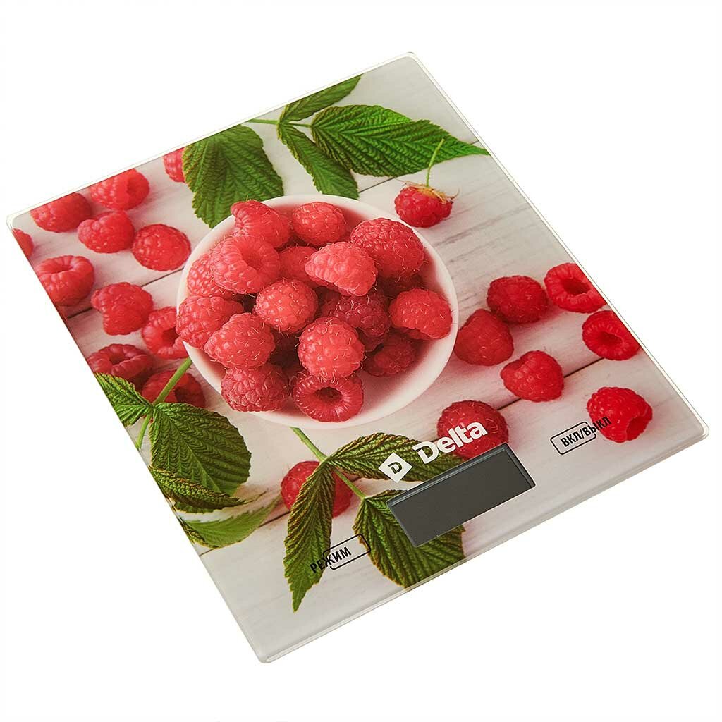 Весы кухонные электронные DELTA KCE-67, стеклянная платформа, до 5 кг