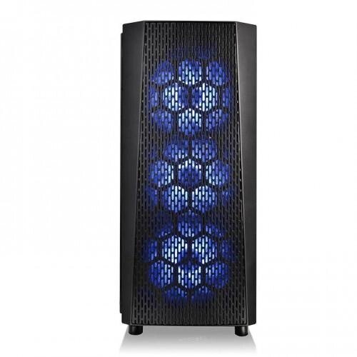 Корпус Thermaltake "Versa J24", Mid Tower, ATX, с USB 3.0, черный — фото 1