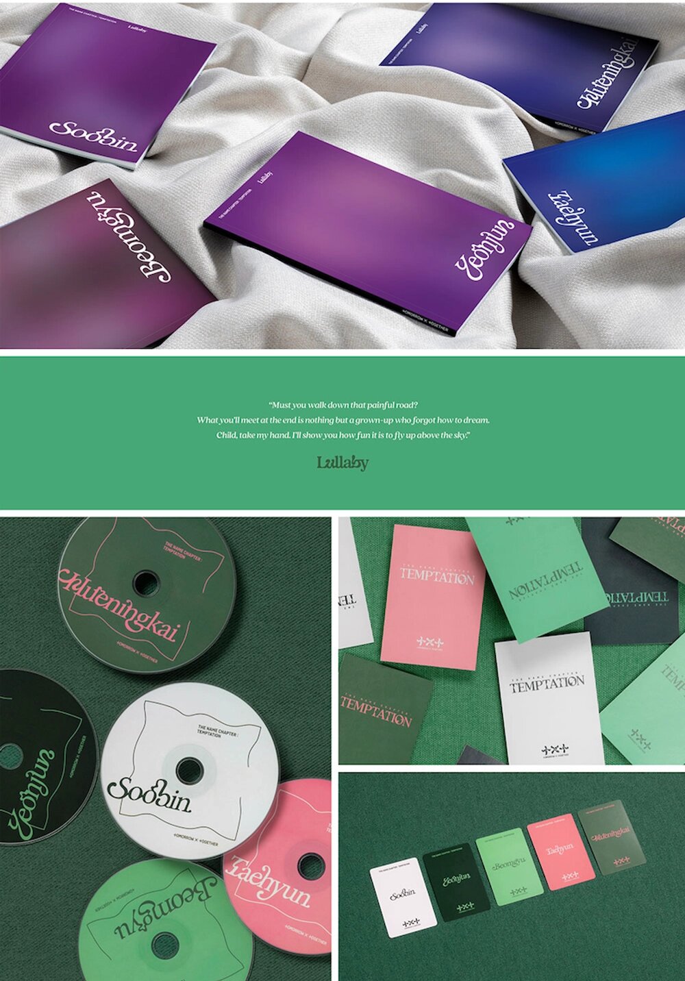 Альбом Txt - Tepmtation Lullaby version — фото 1