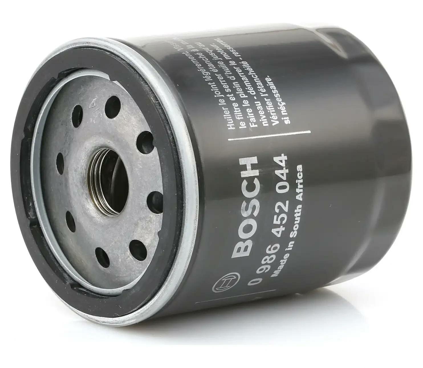 Фильтр масляный BOSCH 986452044 Fiat Punto 1.2 97-, Panda 1.2, 4x4 03-, Idea 1.2, 1.4 04-, Renault Clio I, II 1.1, 1.2 96-
