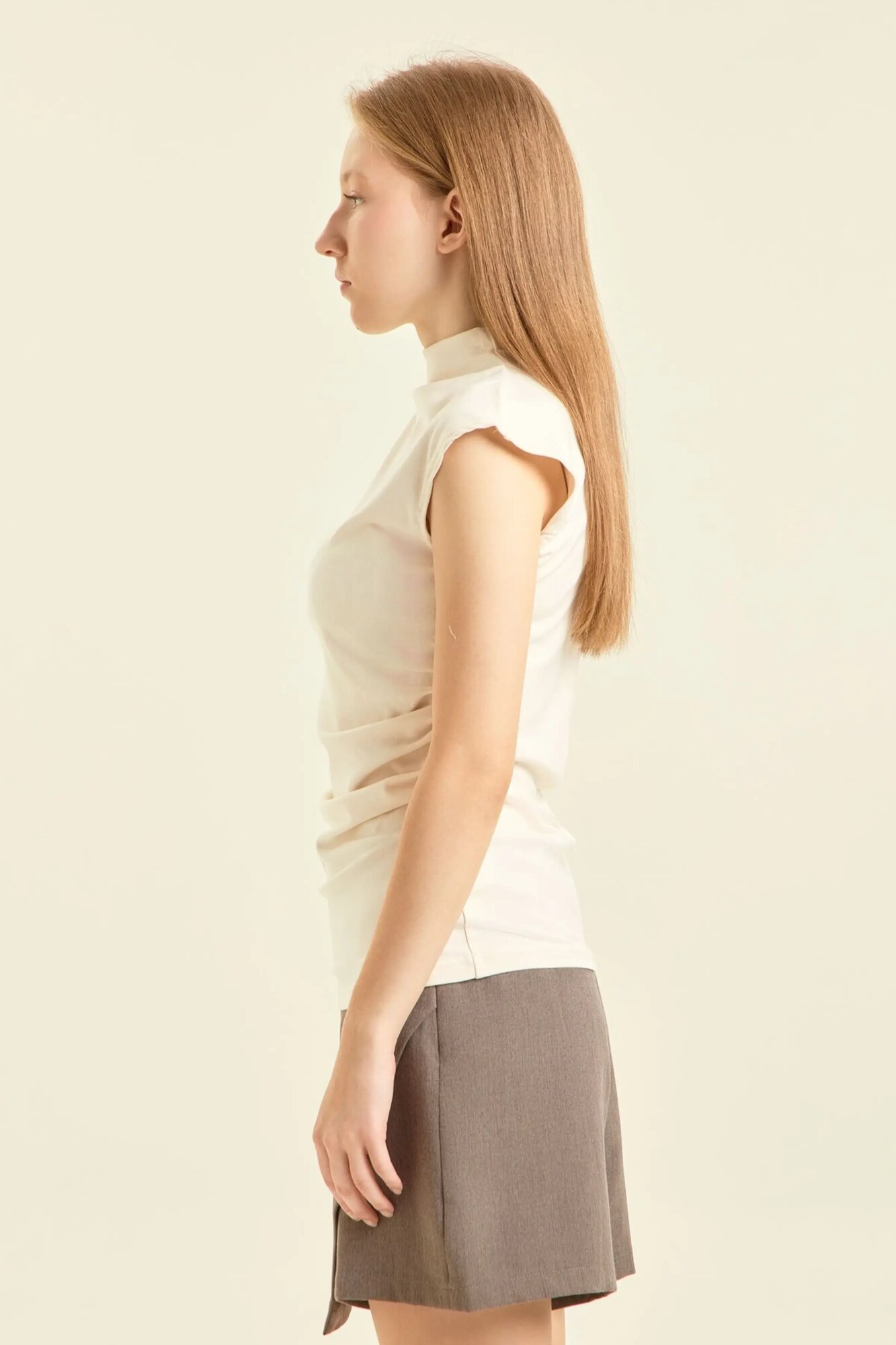 Топ Selfie, размер XS, белый — фото 1