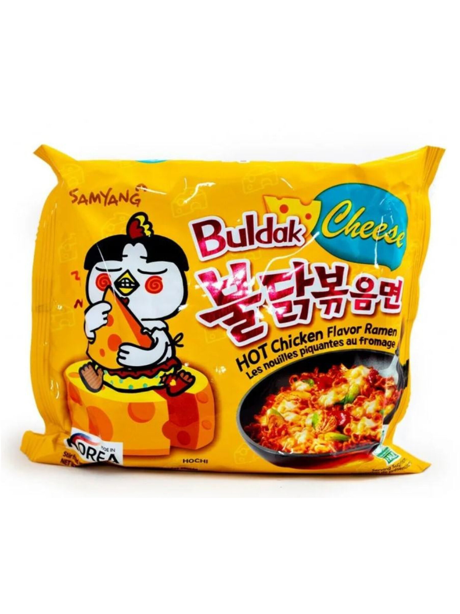 Лапша Samyang Острая курица с сыром 140 г — фото 1