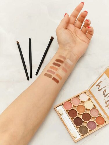 Изображение товара Тени для век нюдовые матовые палетка для макияжа MATTE №02