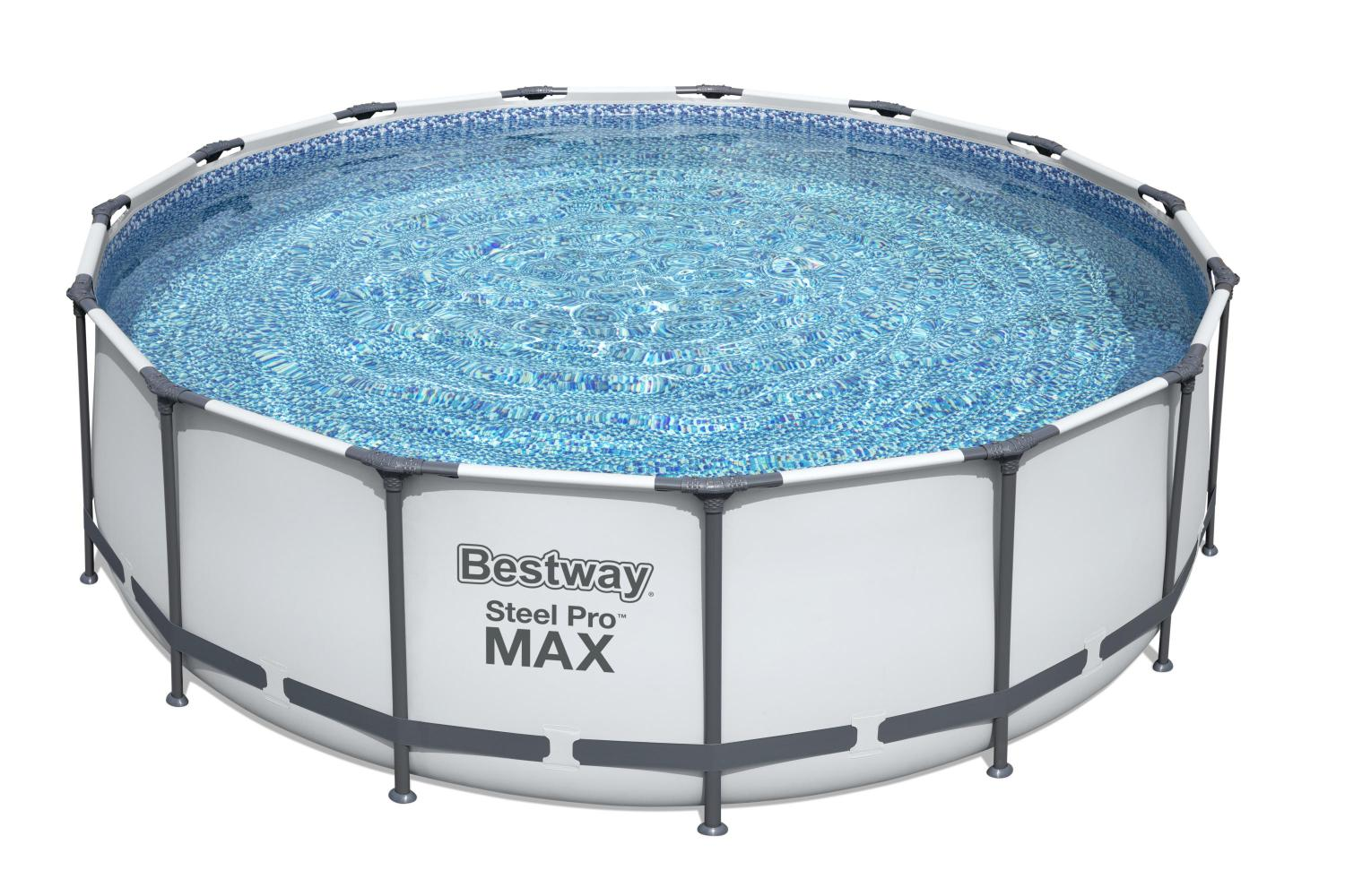 Бассейн каркасный BestWay Steel Pro MAX 457*122см 56438