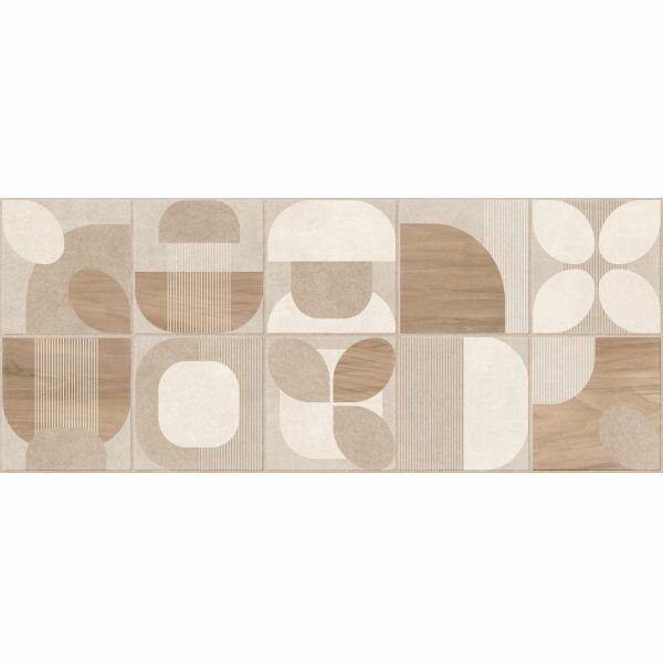 Плитка настенная Gracia Ceramica (Грация Керамика) Pinto beige 02 25х60 см 010100001519 (1.2 м2)