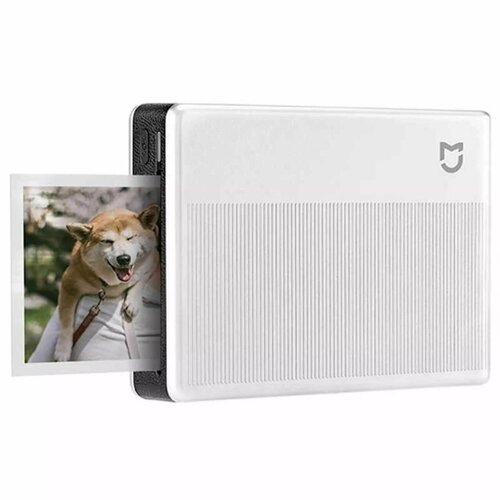 фото Портативный принтер xiaomi mijia pocket photo printer 1s (mjkddyj02ht), white, cn