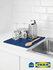 IKEA коврик для сушки посуды нескользящий, из микрофибры, 44 * 36 см, черный