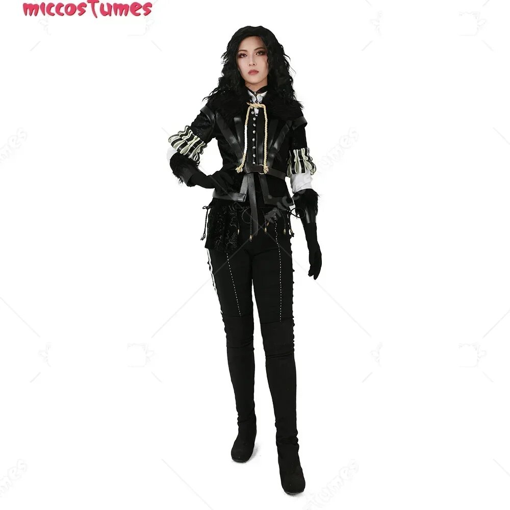 Miccostumes женский косплей костюм Ведьмака Иеннифэр M