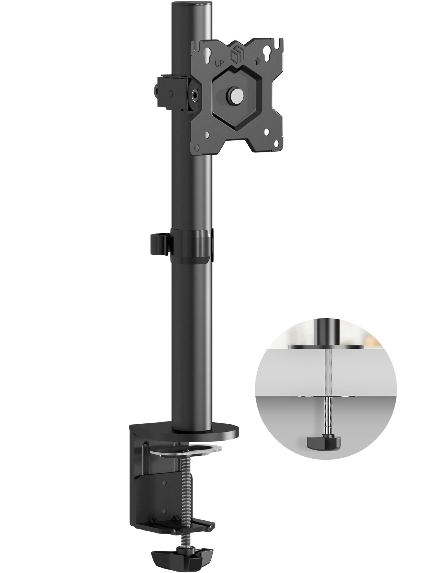 Крепление для монитора 13"- 34" ONKRON D101E на стол до 8 кг чёрный