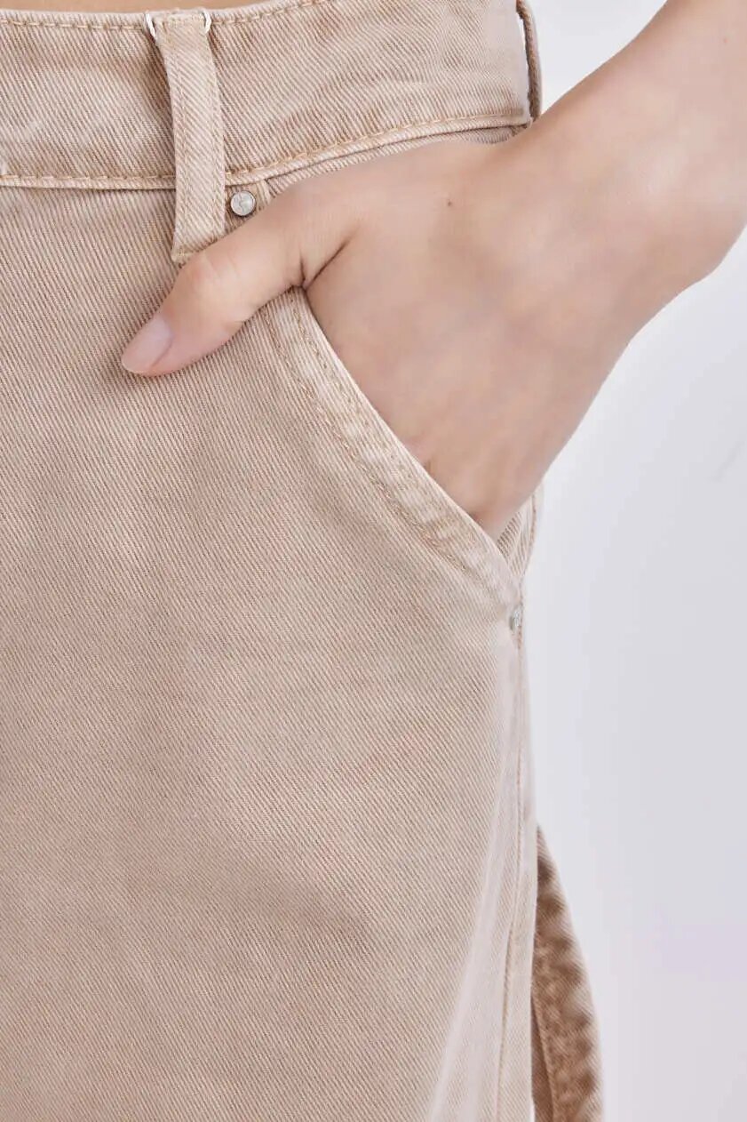 Брюки Selfie, размер M, темно-бежевый — фото 1