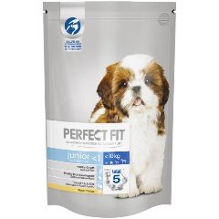 Корм сухой Perfect Fit полнорационный для щенков мелких и миниатюрных пород с курицей 500г