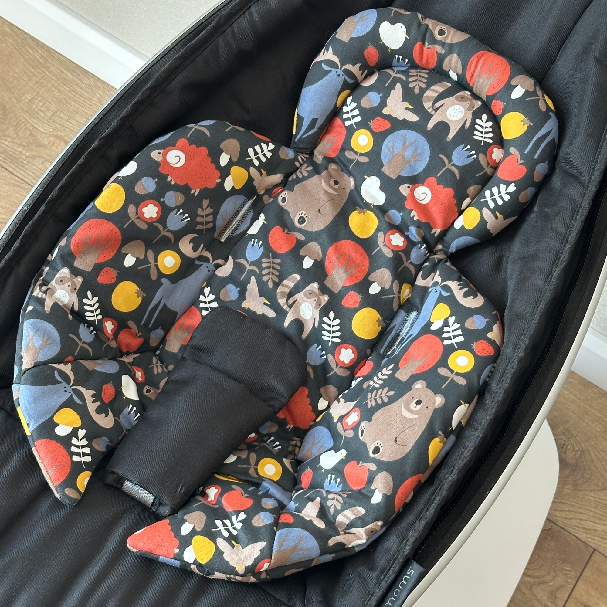 Вкладыш 4moms MamaRoo New, для качелей Мамару 5.0, хлопок 100%