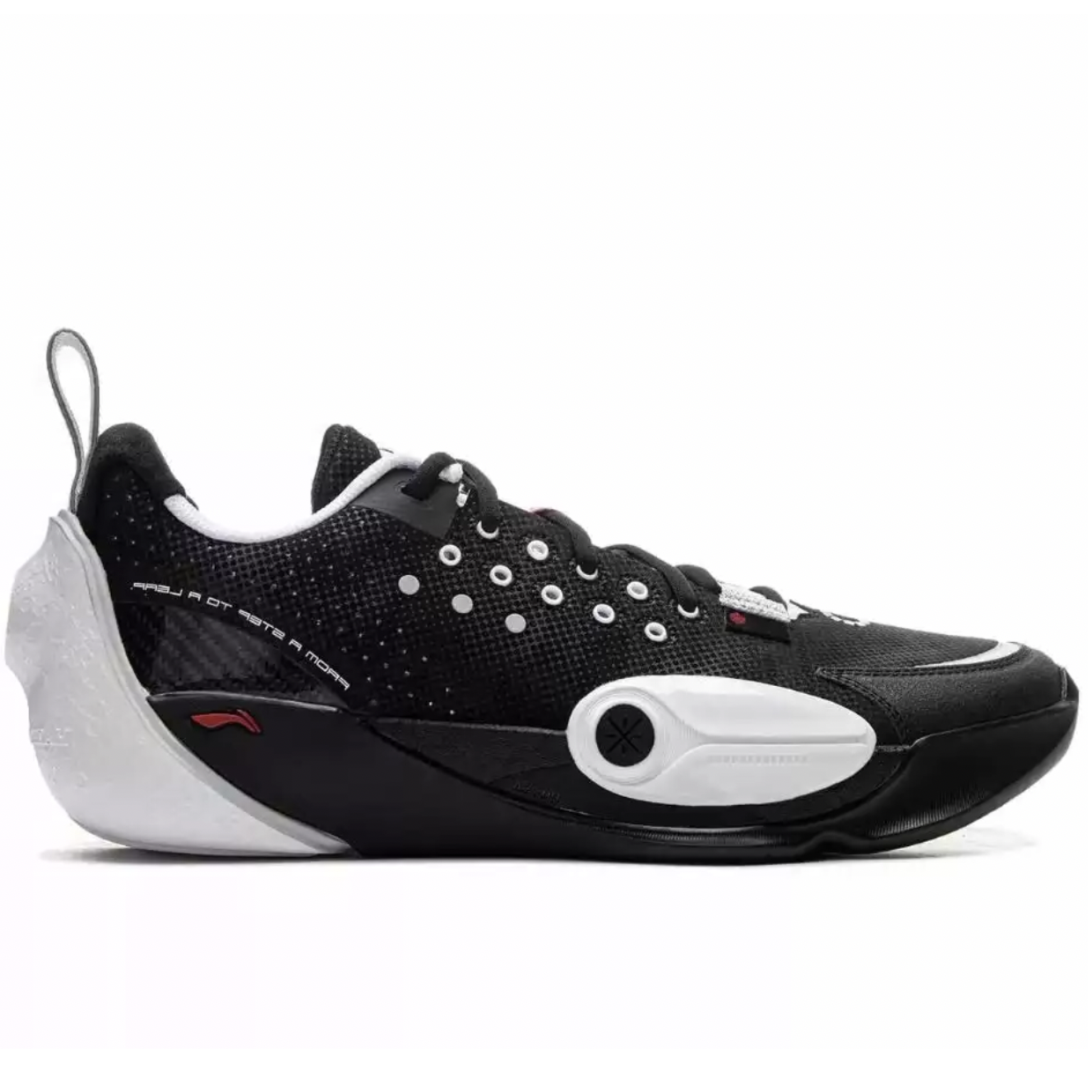 Кроссовки LI-NING, размер 11 US, белый/черный