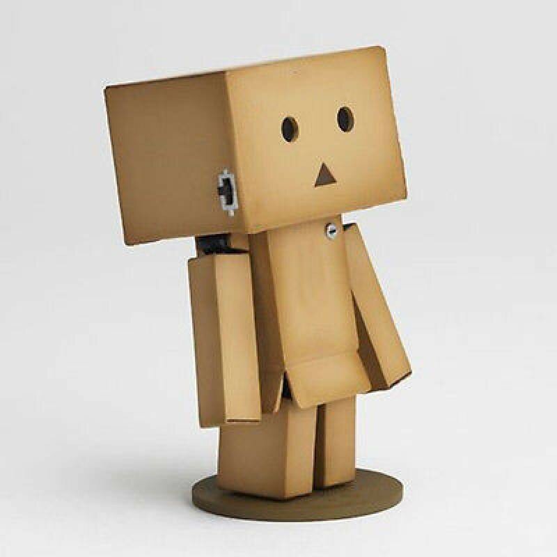 Фигурка pvc april sister box man articulated anime, декор для стола