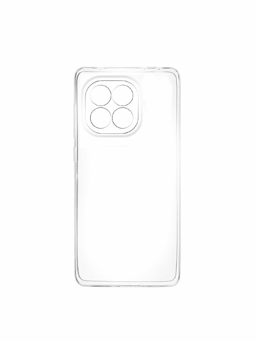Клип-кейс LuxCase, прозрачный, для Honor X6b, термополиуретан, тонкий