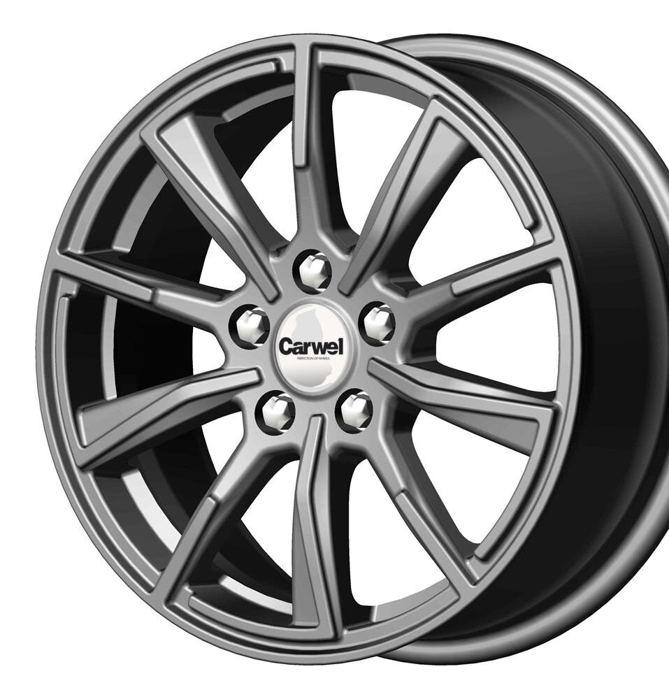 Литые колесные диски Carwel Лабаз GR 6.5x16 5x112 ET43 D57.1 Графит (109472)