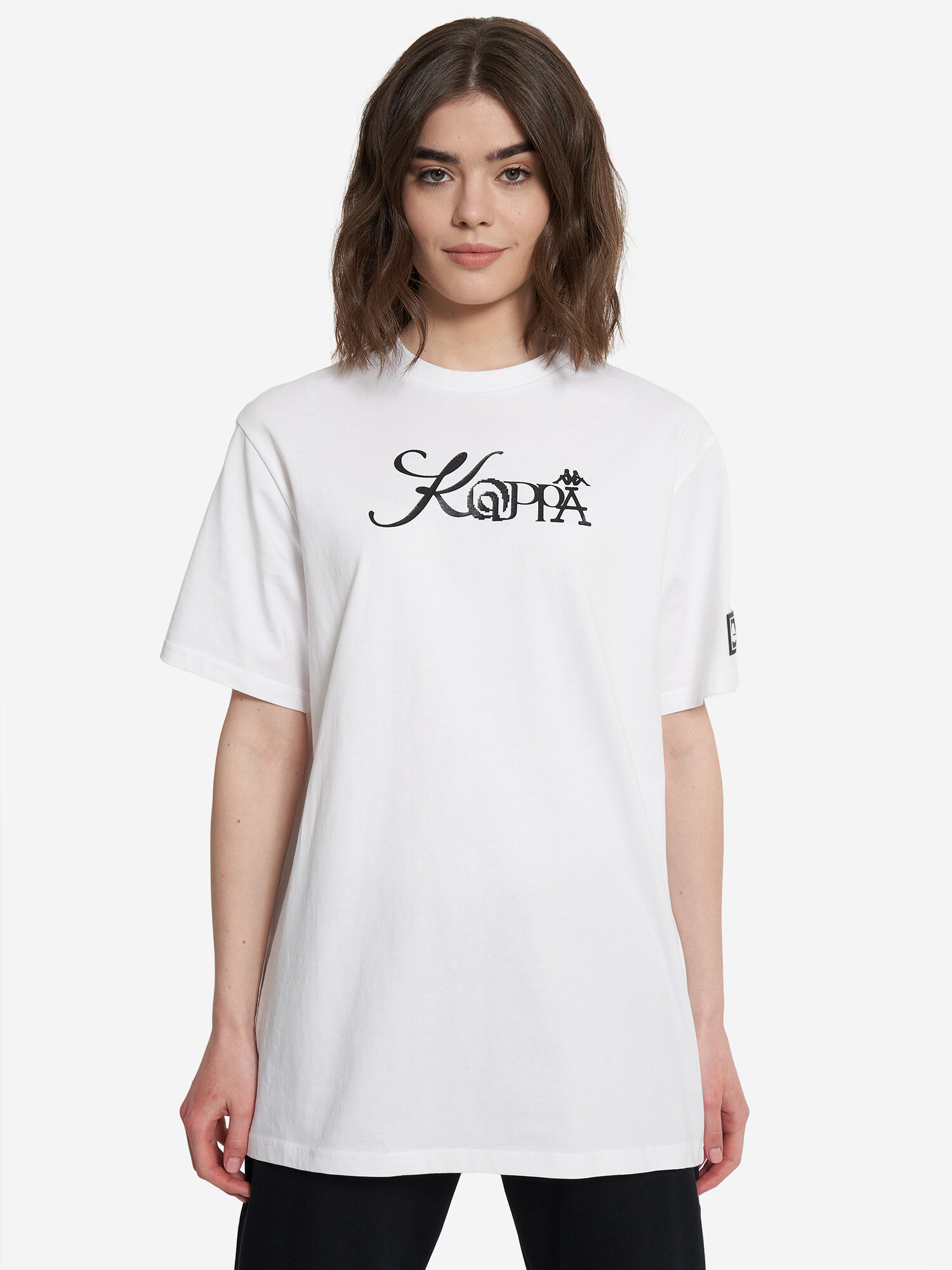 Футболка Kappa, размер 50-52, белый — фото 1