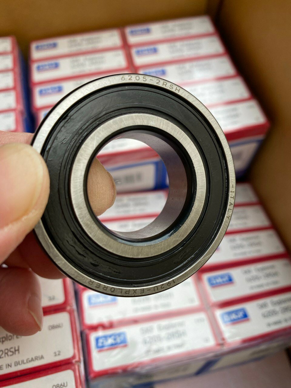 Подшипник SKF 6205-2RSH (1шт), ддля снегоходов, мотоциклов — фото 1
