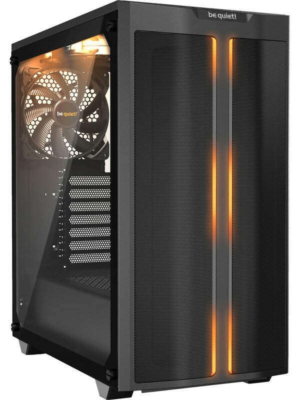 Корпус компьютерный be quiet! PURE BASE 500DX (BGW37), ATX, Micro-ATX, Mini-ITX, без блока питания, черный