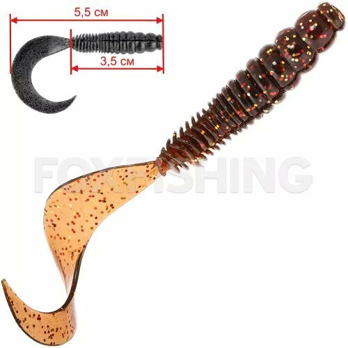 Силиконовая приманка Pontoon 21 Homunculures Pillo 2.25 №424 5.6см. 7шт.