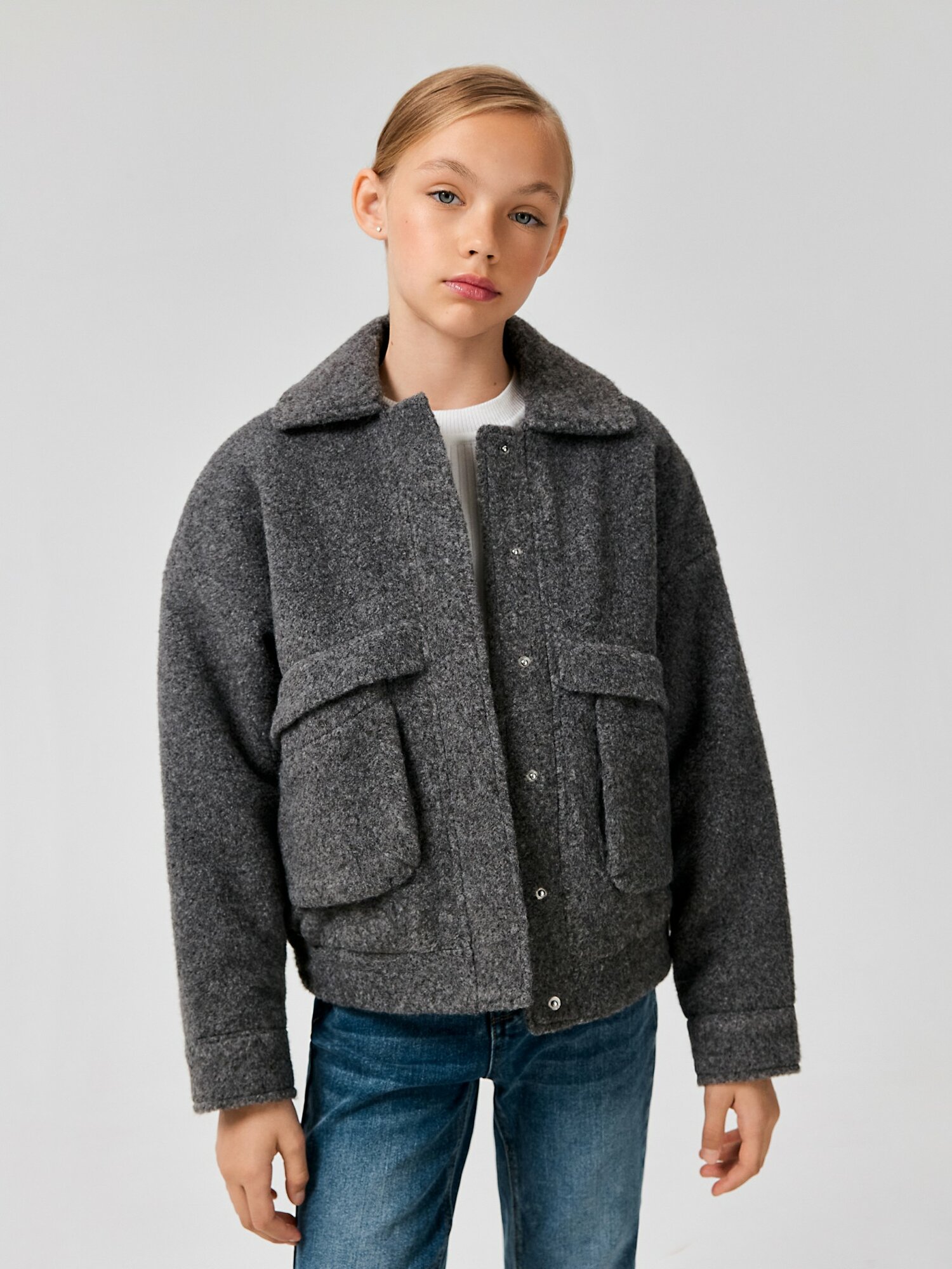 Куртка Acoola размер 158 серый