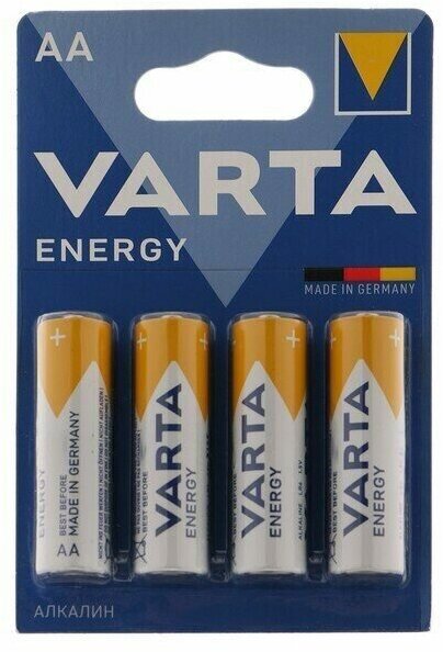 Батарейка VARTA LONGLIFE AA 4шт в упаковке