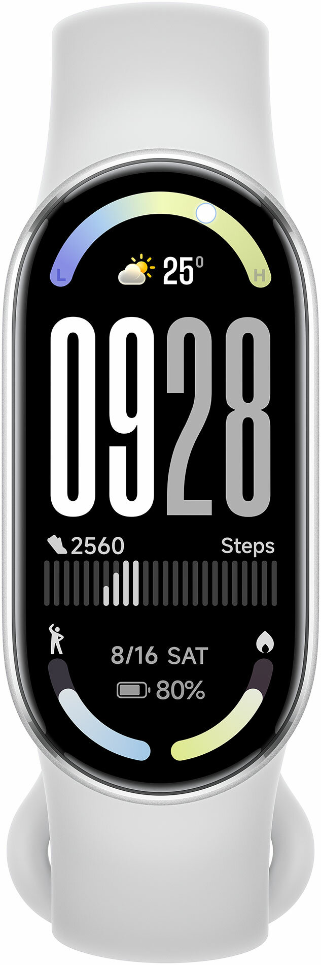 Фитнес-браслет Xiaomi Smart Band 10 Glacier Silver — фото 1