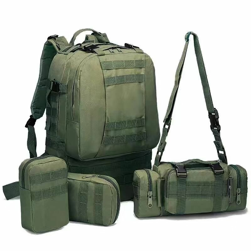 Рюкзак туристический GMV  TK2   55 л  система Молле  зеленый рюкзак тактический