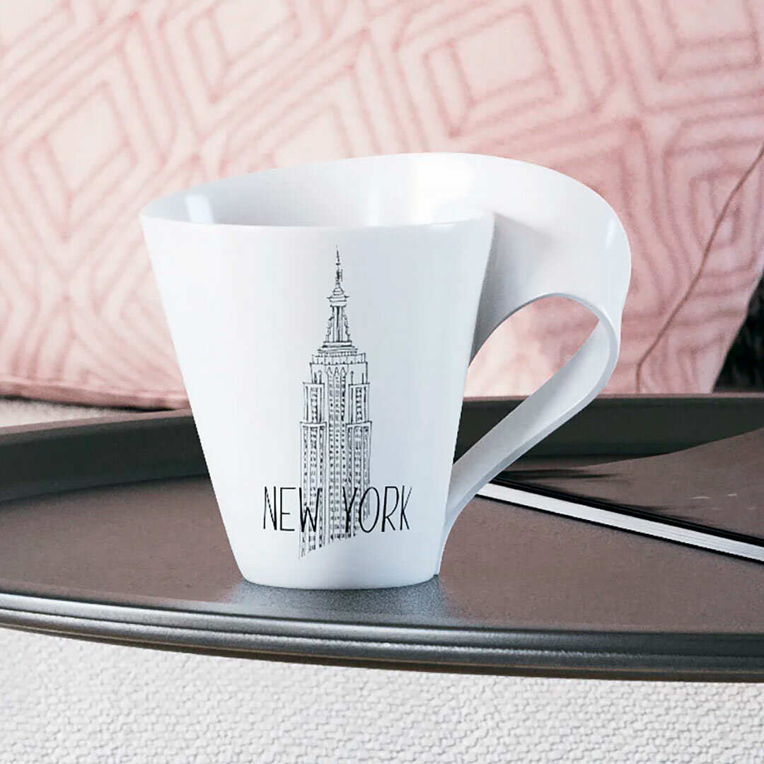Кружка для чая и кофе 300 мл, New York, Villeroy & Boch, Премиум-Фарфор